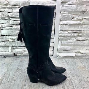 Bella Vita Eleanor 2 Black Synthetic Leather Boot